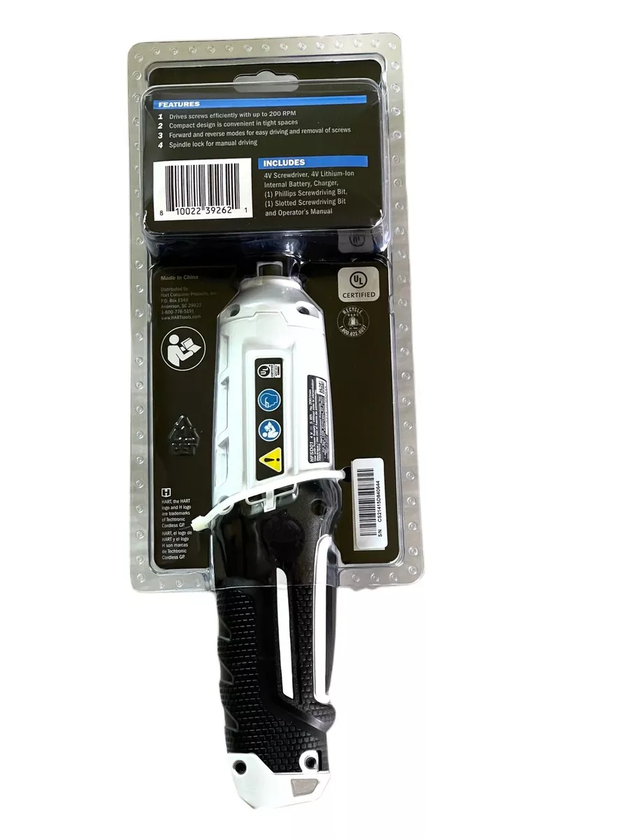 Hart 2025 cordless screwdriver