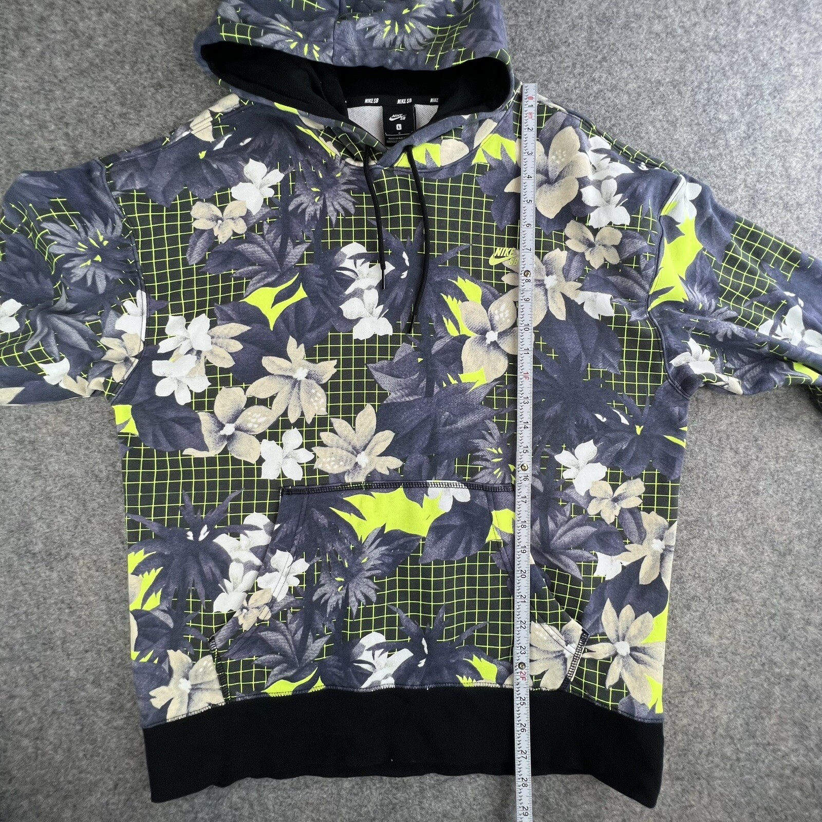 Nike SB Paradise Hoodie Men's Skateboarding Printed Floral DD0370010