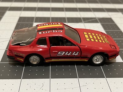 YATMING 8307 PORSCHE TURBO 944 IN RED 1:43 Pullback Vintage Hong
