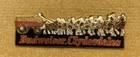 Budweiser Clydesdales, enameled metal pin, clutch- back, minty Condition — photo 1