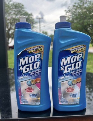 2 Pack-Mop & Glo ORIGINAL Multi-Surface Floor Cleaner 16 Oz New
