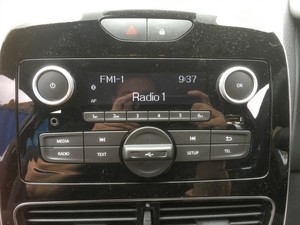 16 19 Renault Clio Iv Gloss Black Radio r Ebay