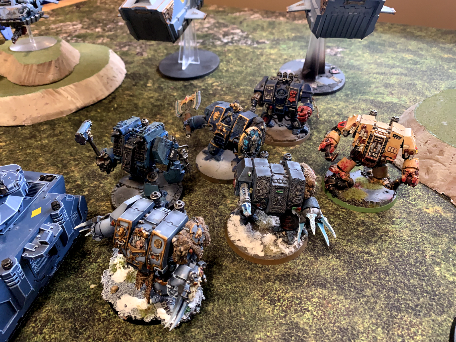 🐺 Warhammer 40k Space Wolves Army Lot ! LOOK! Conversions & Magnetized ...