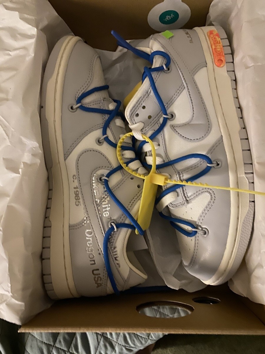 Size 8.5 - Nike Off-White x Dunk Low Lot 10 of 50 195240887709| eBay