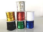5M Metallic Strung Flat Sequin String 6mm Trim Lace Ribbon Craft Dance Costumes