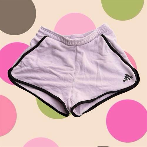 Vintage 90s Y2K Activewear Sporty Adidas Pink Shorts Gym Shorts