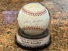 Sandy Koufax signed baseball Grade 9 Online Authentics Steiner