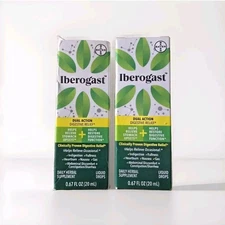 2 Iberogast Dual Action Digestive Relief Drops 0.67oz Ex:10/26  Without The Box