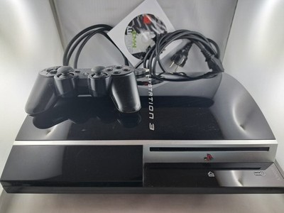Playstation 3 FAT 80 GB schwarz Sony Playstation mit Controller CECHL04