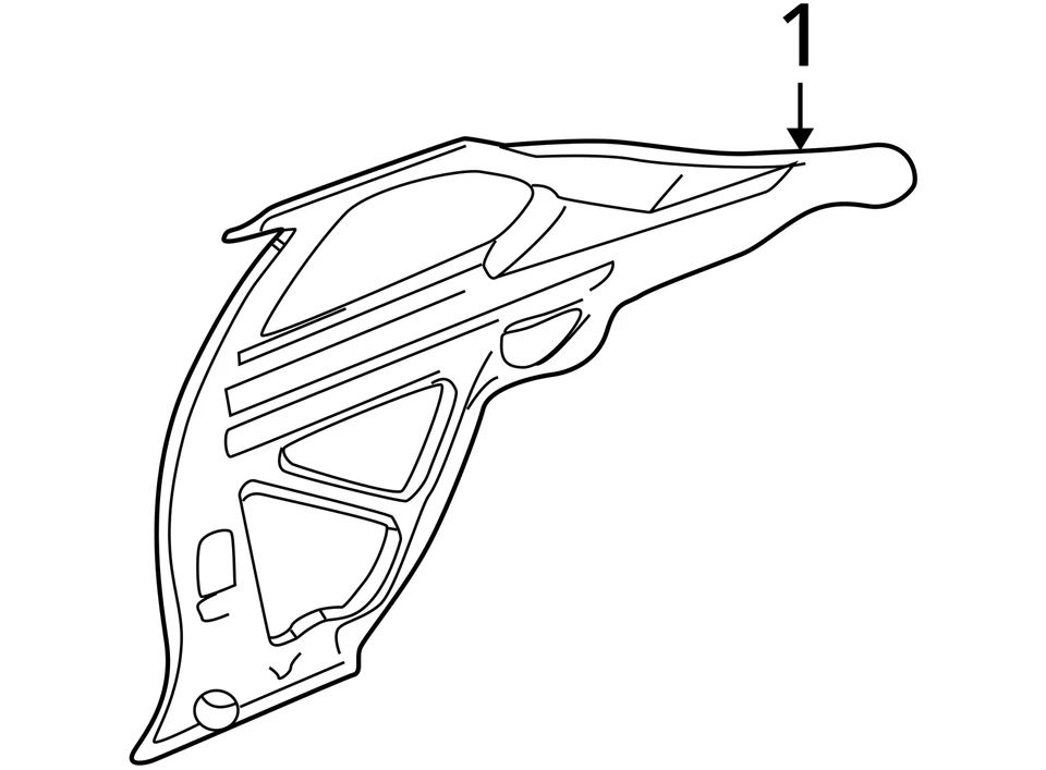 SE ADAPTA AL PANEL ALERO OLDSMOBILE 1999-2004 22676651 - NUEVO OEM 22676651 Foto 3 de 3