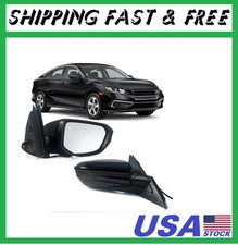 Right Passenger Side Door Mirror For 2016-2021 HONDA CIVIC LX SE Sport with