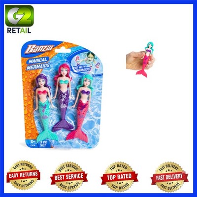 Inspirational 3 Piece Mermaid Doll Set - Perfect for Diving and Imaginative Play