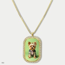 Gorgeous Cute Yorkie Yorkshire Terrier Dog Fashion Pendant Necklace Chain Pictur