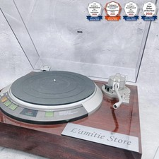 DENON DP-57L Automatic Direct Drive DD Record Player JP DP57L Brown Retro Used