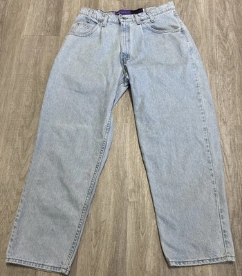 Vintage Men's 90s Levis Silver Tab Baggy Jeans 32x32? EUC Cotton