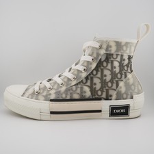 DIOR B23 Monogram Oblique Canvas High Top Sne...