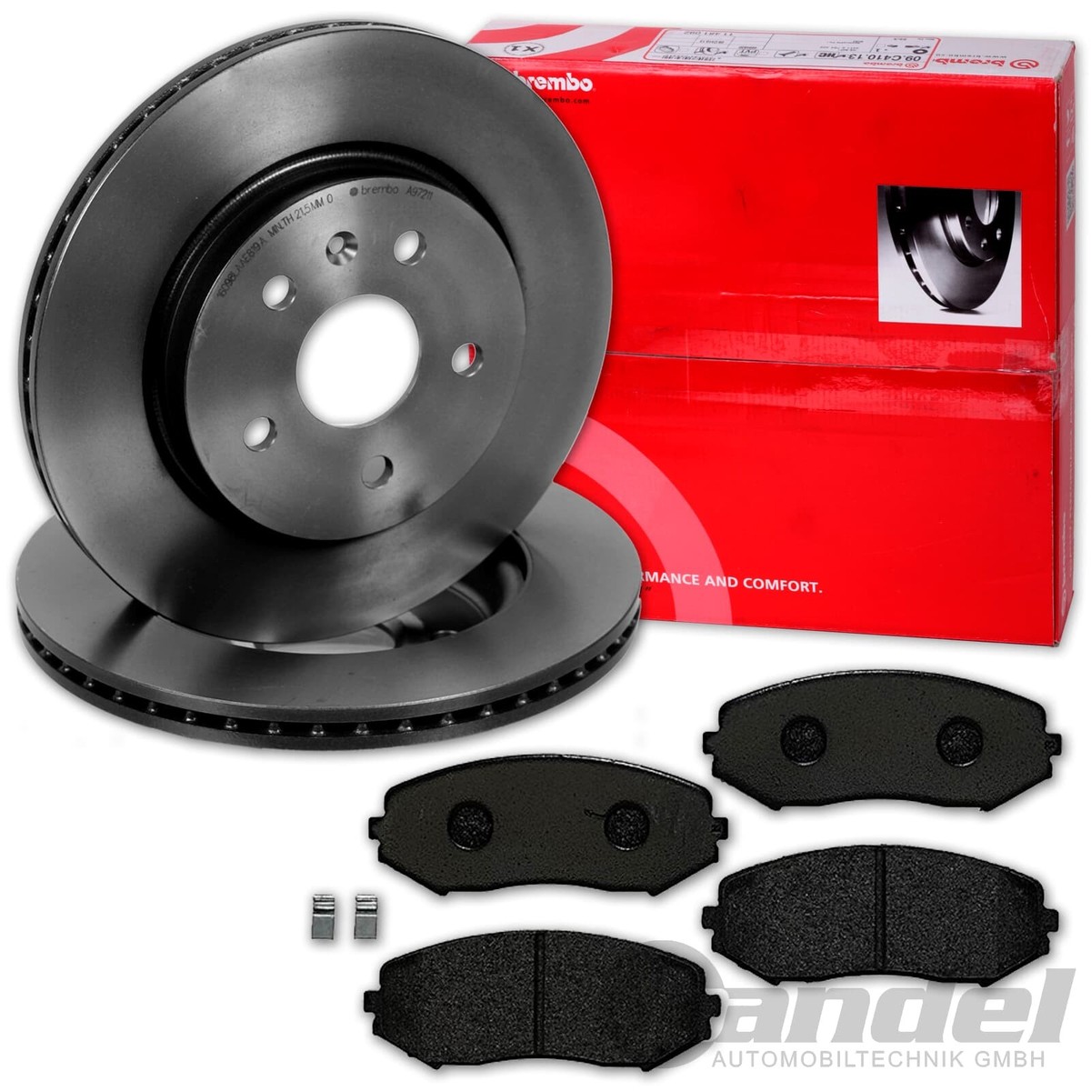Brembo A 00 299 Indicatore Usura Freni Anteriore | Ricambio Originale Per Auto | Lunghezza 807 Mm