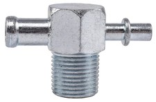 Jegs Power Brake Vacuum Fitting 38 In. Npt Male To 38 In. I.d. Hose With 14