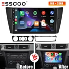 Carplay For BMW 3 E90 M3 328i 335i Android15 Car GPS Navi Stereo Radio Bluetooth