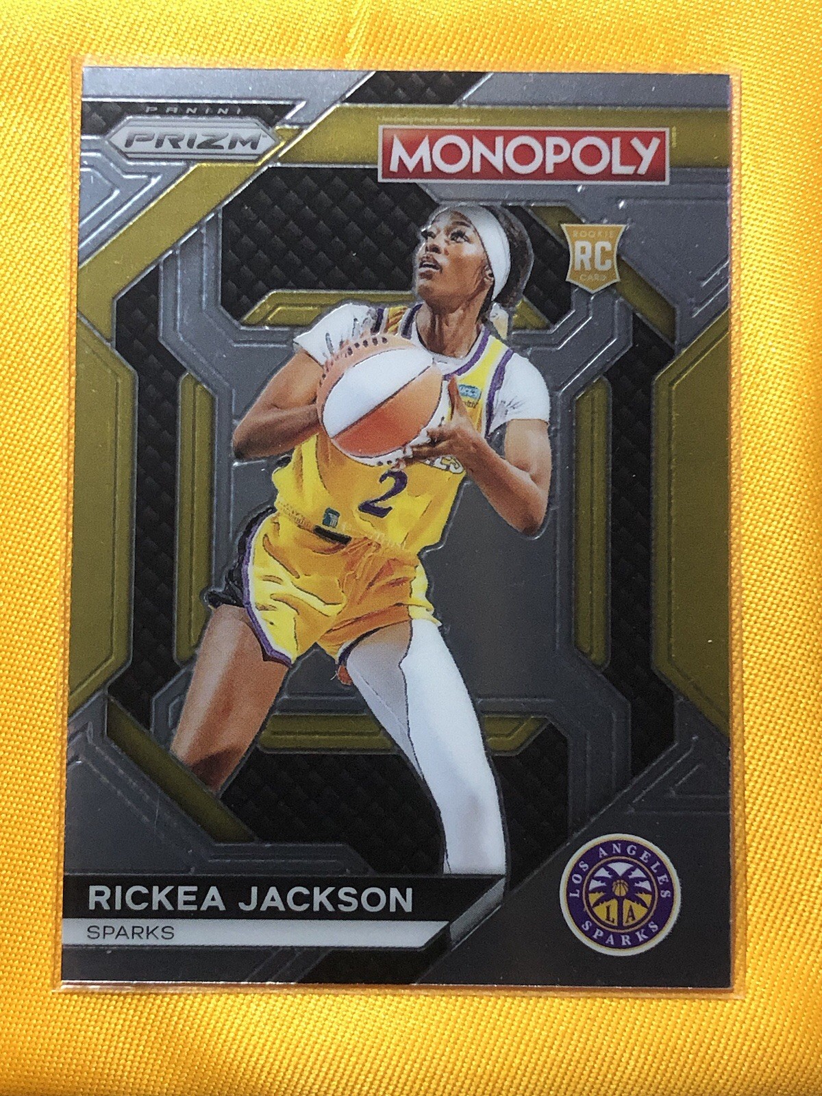2024 Panini-WNBA Monopoly Prizm Basketball Rickea Jackson#WNBA25