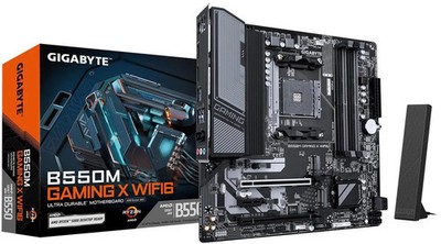(Factory Refurbished) GIGABYTE B550M GAMING X WIFI6 AM4 AMD B550 Motherboard