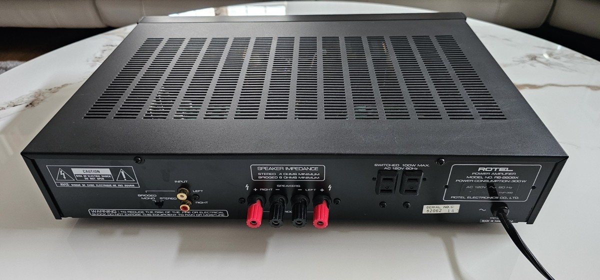 Rotel RB-980BX 2 Channel Power Amplifier for sale online | eBay