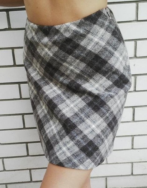 Women Hobbs Skirt Multicolor Wool M