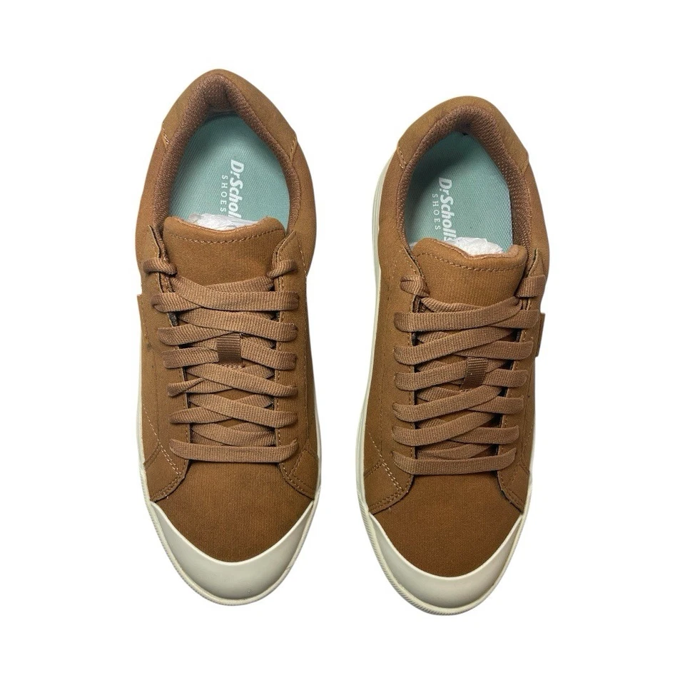 Zapatillas de plataforma Dr. Scholl’s Time Off para mujer marrón miel nuevas en caja precio de venta sugerido por el fabricante 75 USD Foto 4 de 4