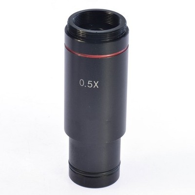 0.5X C Mount Microscope Adapter 23.2mm Eyepiece Reduction Lens Electrons9854
