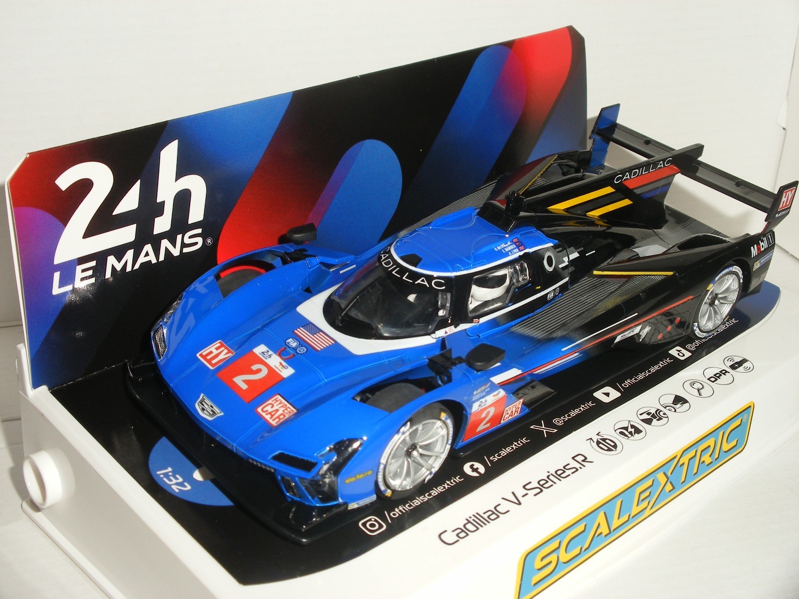 Scalextric - C4512 Cadillac V-Series 3rd Le Mans 24 Hours 2023 - NEW