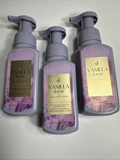 3 NEW Bath Body Works Gentle Clean Foaming Hand Soap, 8.75 OZ VANILLA EASE