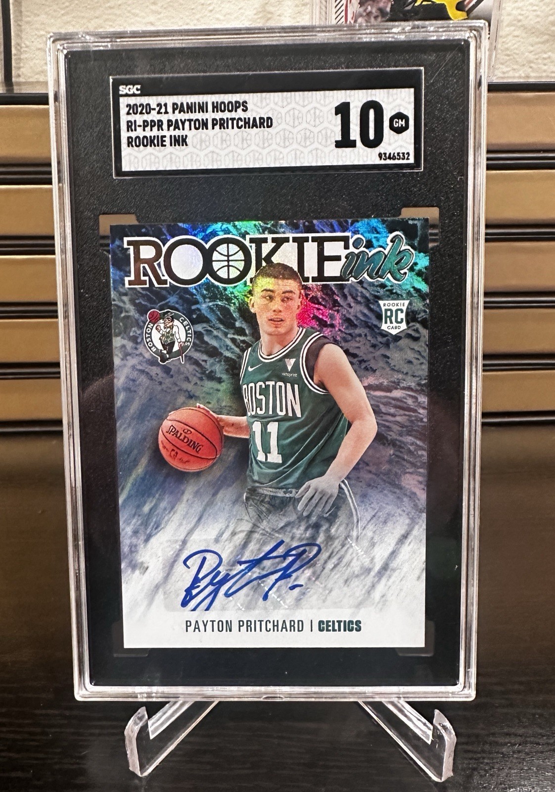 2020-21 Panini Hoops Rookie-Ink Payton Pritchard
