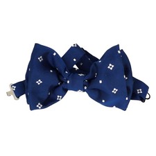 Noeud Papillon Noué Segni & Disegni, Cosenza - Bleu -  FABRIQUE EN ITALIE.