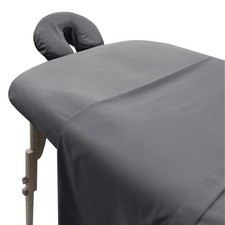 LONDON LINENS Soft Microfiber Massage Table Sheets Set 3 Piece Set - Includes...