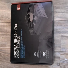 NH-L9i-17xx chromax.Black Premium Low-Profile Desktop CPU Cooler for Intel LG...