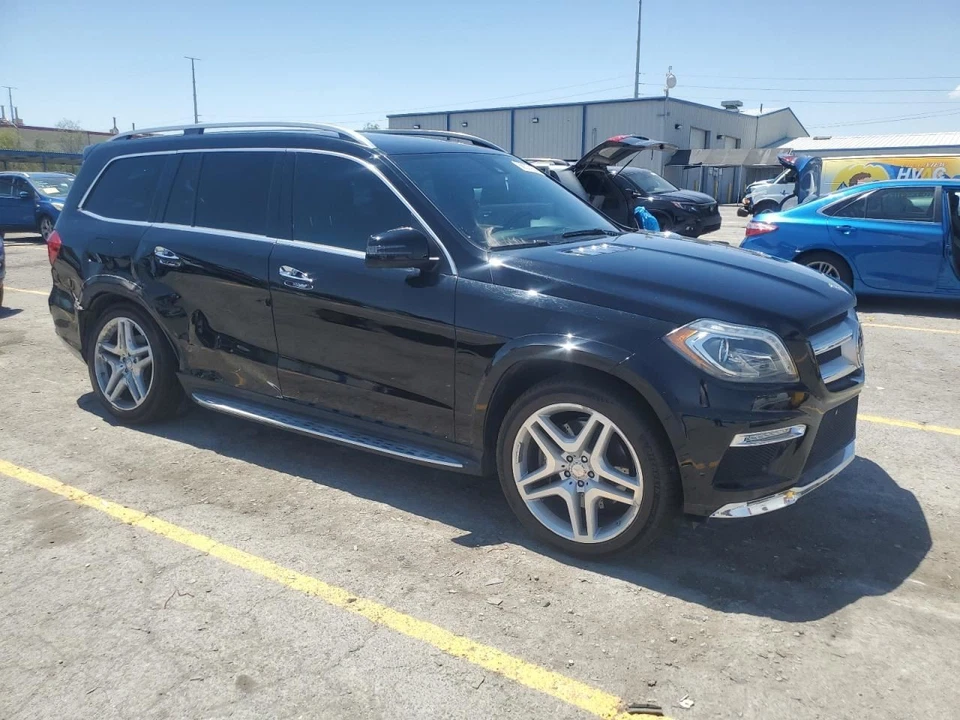 FRONT CENTER CONSOLE BLACK CENTER CONSOLE LID ONLY 2013-2016 MERCEDES-BENZ GL550 - Image 4 of 4