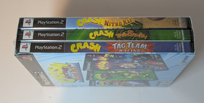 Crashed Sony PS2 Playstation 2 Pal Eu Eur - Original Complet