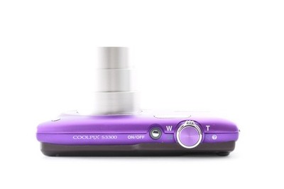 Nikon Coolpix S3300 Purple Excellent+5 Compact Digital