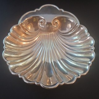 Gorham: Sterling 445; Vintage 69.95 Grams Gorham Scallop Shell 5x5" Dish 2 #445