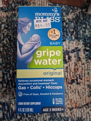 NEW Mommy's Bliss Gripe Water Infant Gas Colic Relief 2 Weeks Exp 10/2026
