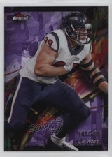 2024 Topps Finest Common Purple Refractor /250 JJ Watt #32 6o3