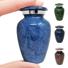 Small Cremation Urn for Human Ashes Keepsake - Miniature Memorial Urns, Perso...