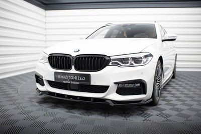 Frontlippe V.4 für BMW 5er M-Paket G30 / G31 Hochglanz schwarz Maxton Design ABE