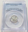 1944 Mercury Dime PCGS MS65