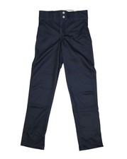 Champro Baseball Pants Youth Medium Navy Blue Ankle Belt Loops Snap Front