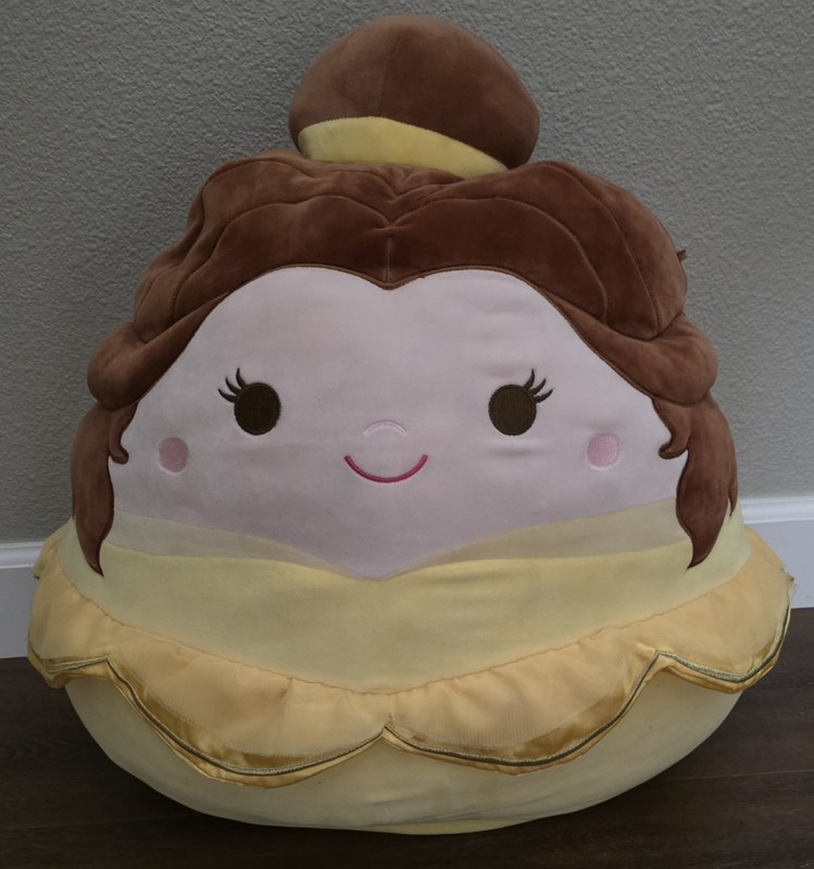 DISNEY SQUISHMALLOW Belle Beauty And The Beast 22” Princess 2021 Exclusive