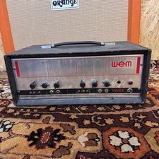 Vintage 1970s WEM Watkins PA100 Solid State Guitar Amplifier Head Project