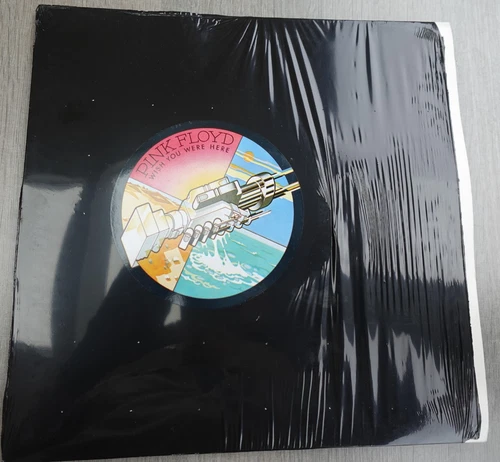 Pink Floyd WISH YOU WERE HERE 1976 UK LP A6 / B14 BLACK SHRINKWRAP PROMO N MINT