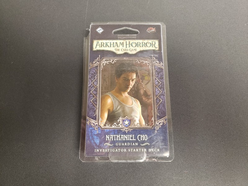 Arkham Horror LCG Card Game Nathaniel Cho Investigator Starter Deck NEW & SEALED
