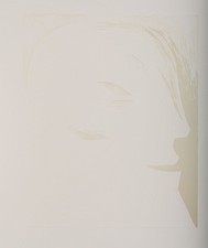 Horst Antes / non autografato / litografia a colori / 150 copie ? / 8 / testa